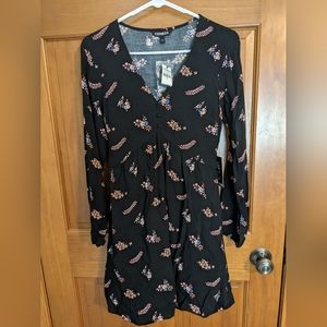 Express floral mini dress, sz 2, NWT